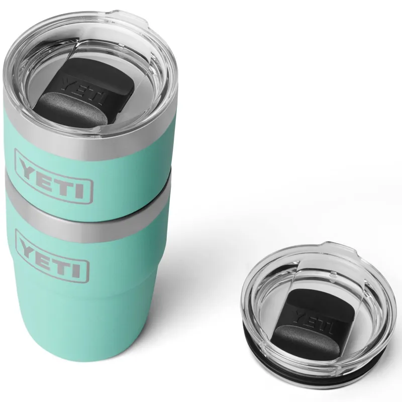 YETI Rambler 8oz Ceramic Lined Stackable Cup - Seafoam-4