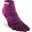 Injinji Womens Trail Midweight Mini Crew Toe Socks - Violet