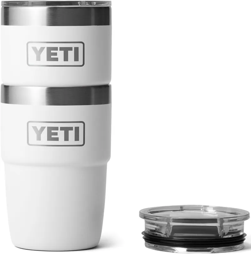 YETI Rambler 8oz Stackable Cup - White-3