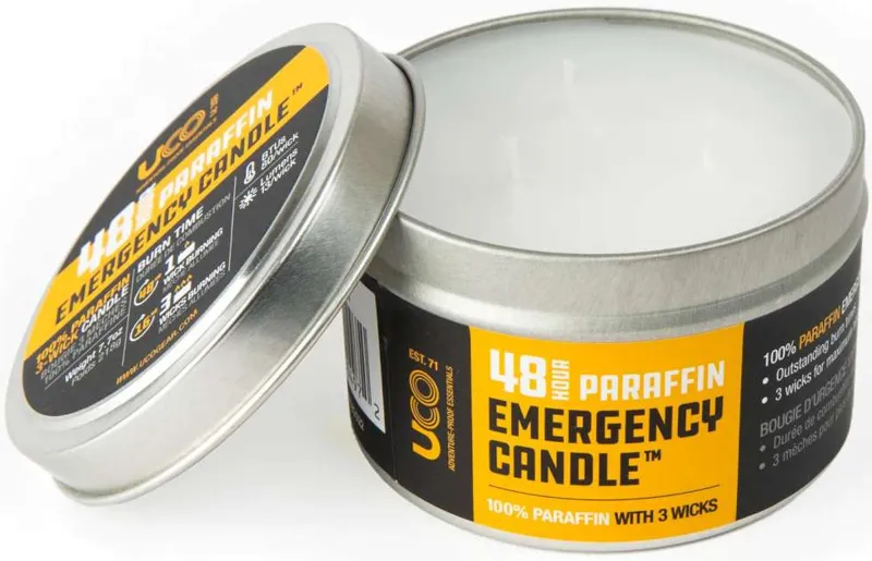 UCO Emergency Candle Lantern Paraffin - 48 Hour