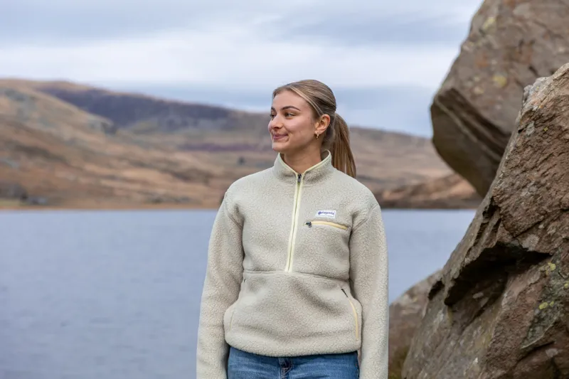 Patagonia Womens Retro Pile Marsupial - Natural-7