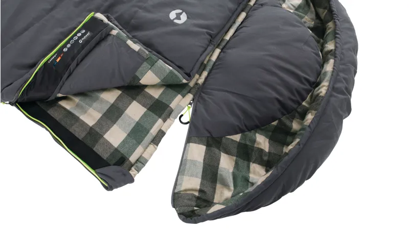 Outwell Camper Sleeping Bag - Left-Hand Zip-5