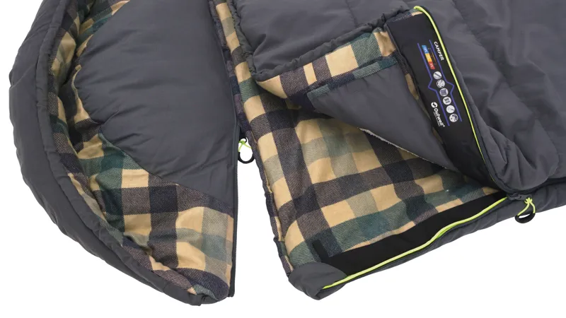 Outwell Camper Sleeping Bag - Right-Hand Zip-4