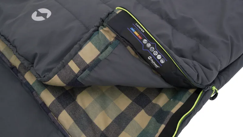 Outwell Camper Sleeping Bag - Right-Hand Zip-5