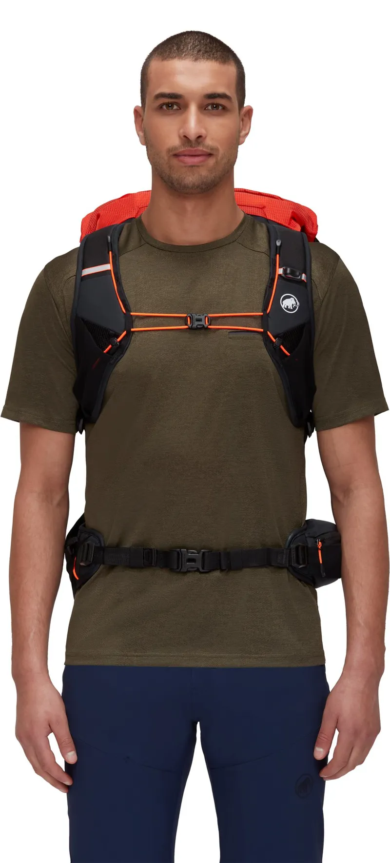 Mammut Ducan Spine 28-35 Rucksack - Hot Red-Black-2