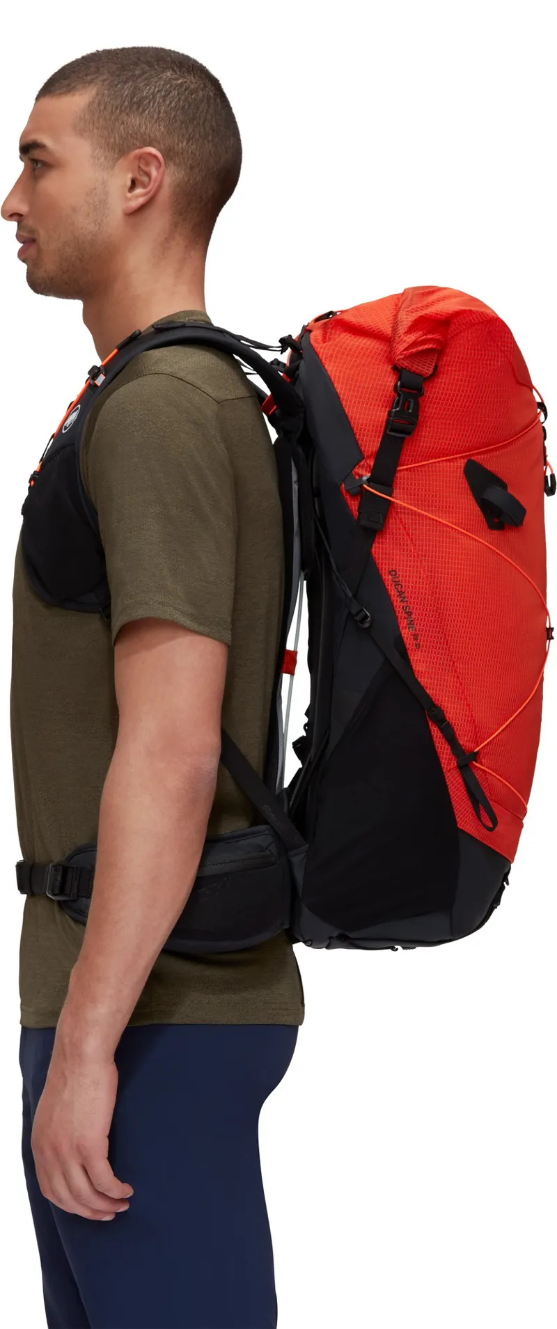 Mammut Ducan Spine 28-35 Rucksack - Hot Red-Black-3