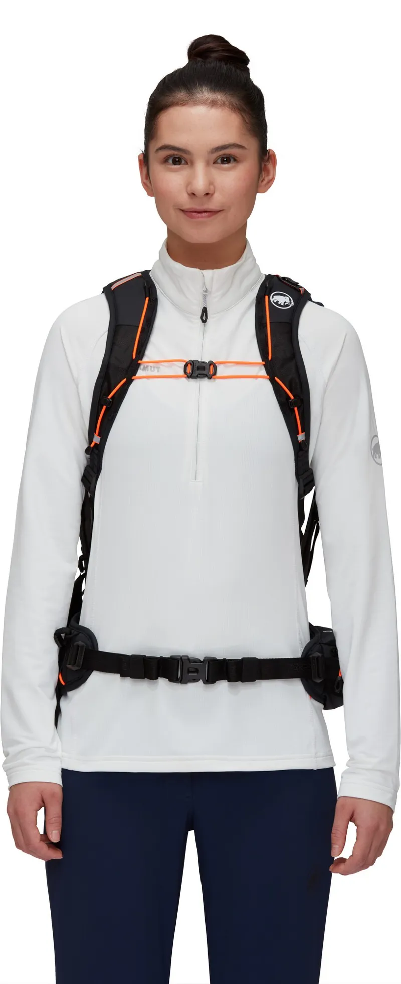 Mammut Womens Ducan Spine 28-35 Rucksack - Marine-Black-2