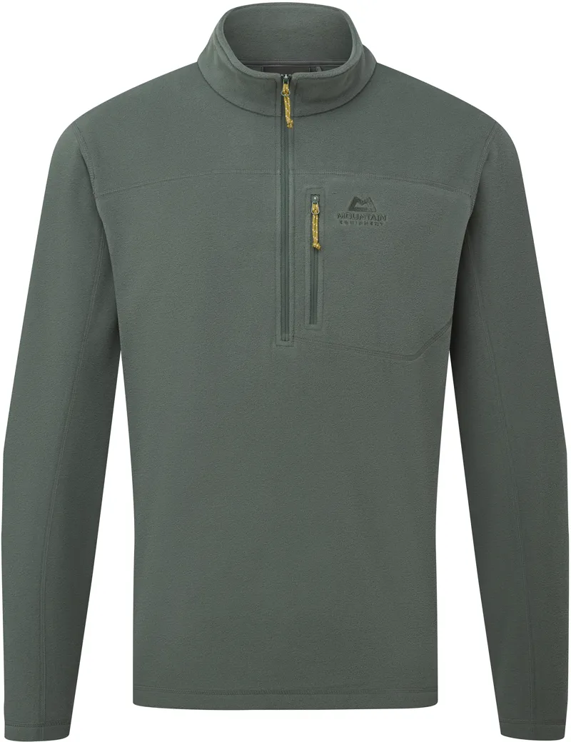 Mountain Equipment Mens Micro Zip-T Fleece - Slate Green