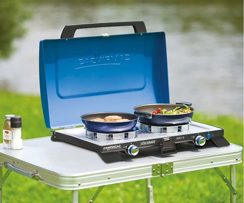 Campingaz Xcelerate Series 400 S Double Burner Stove-4