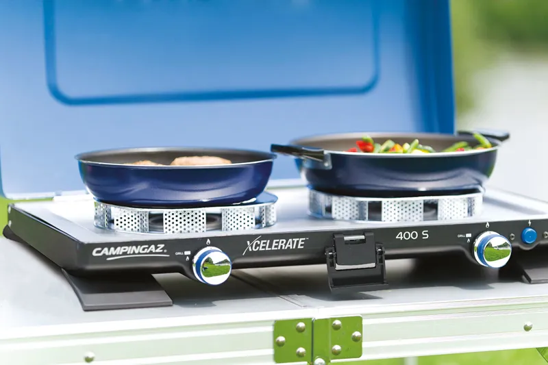 Campingaz Xcelerate Series 400 S Double Burner Stove-5