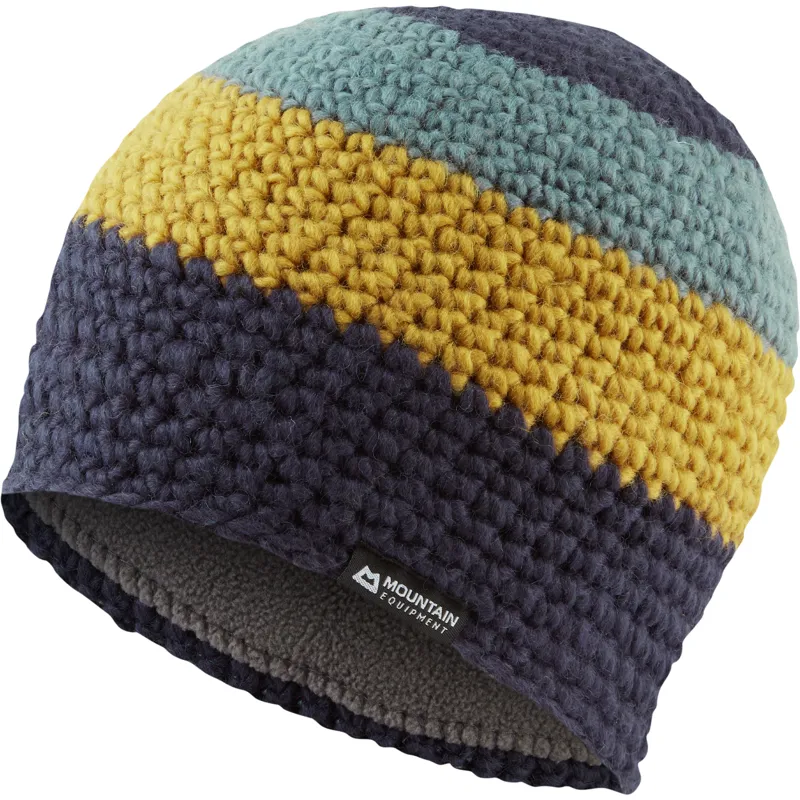 Mountain Equipment Flash Beanie - Blue Night-Mustard-Goblin