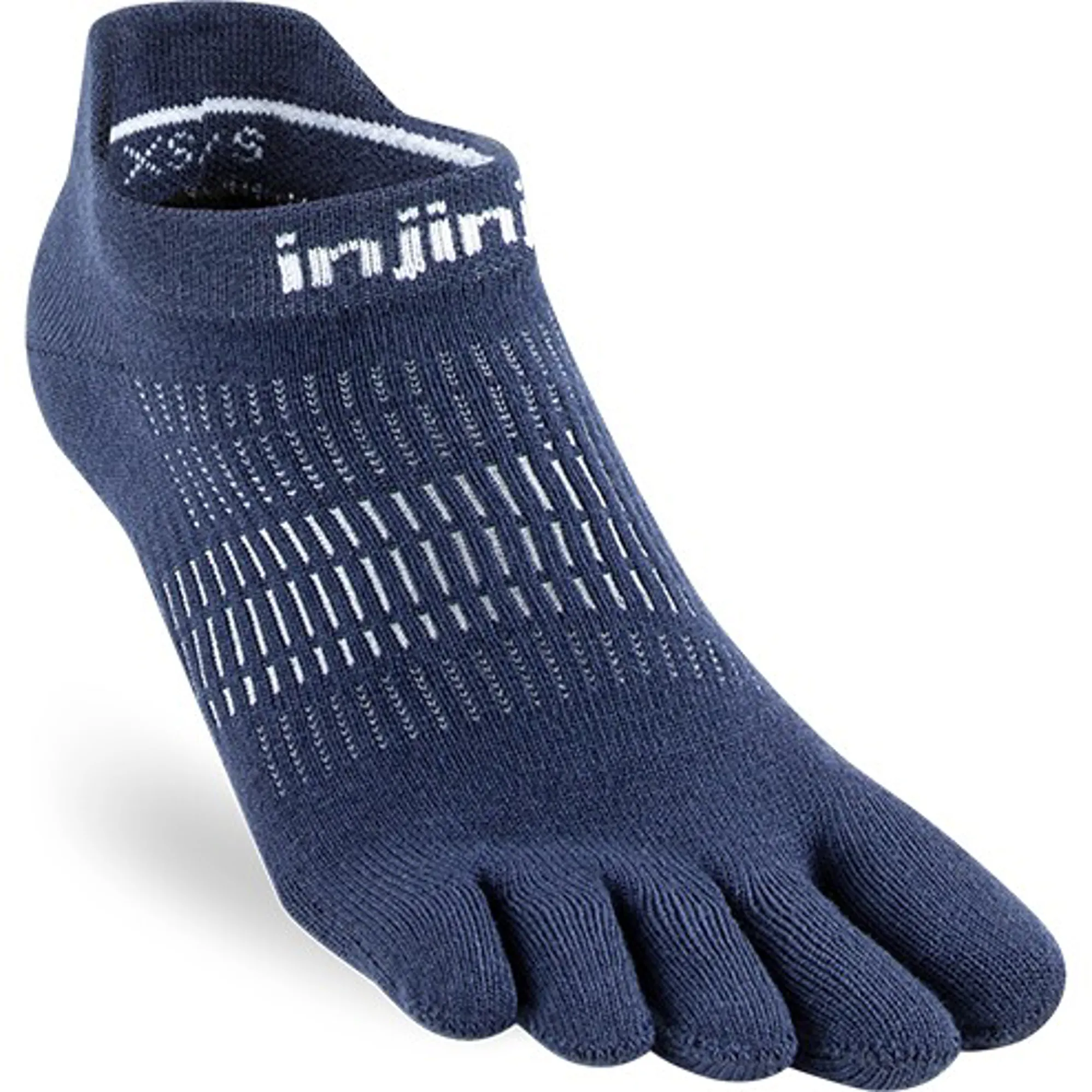 Injinji Womens Run Lightweight No Show Toe Socks Navy injinji-womens-run-lightweight-no-show-toe-socks-navy