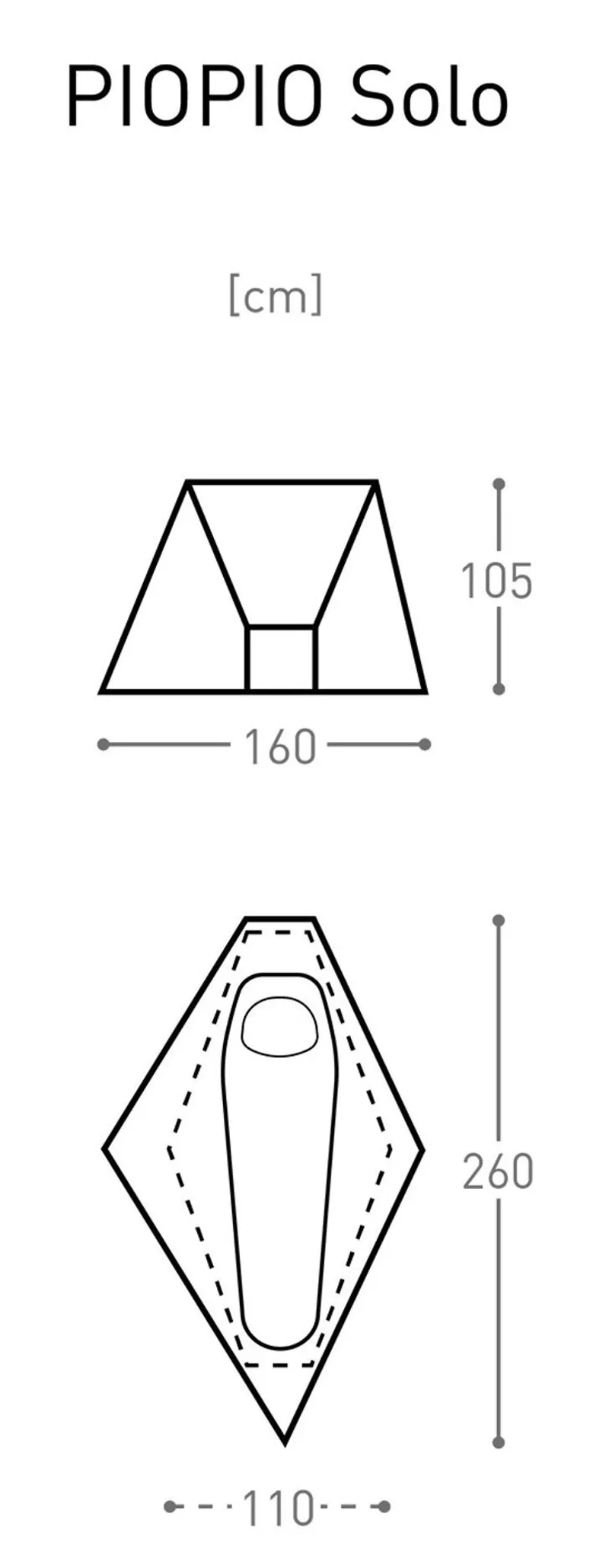 Bach PioPio Solo Tent - Willow Bough Green-1