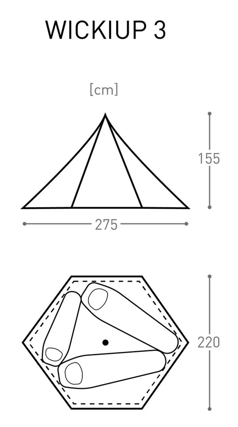 Bach Wickiup 3 Tipi - Willow Bough Green-1