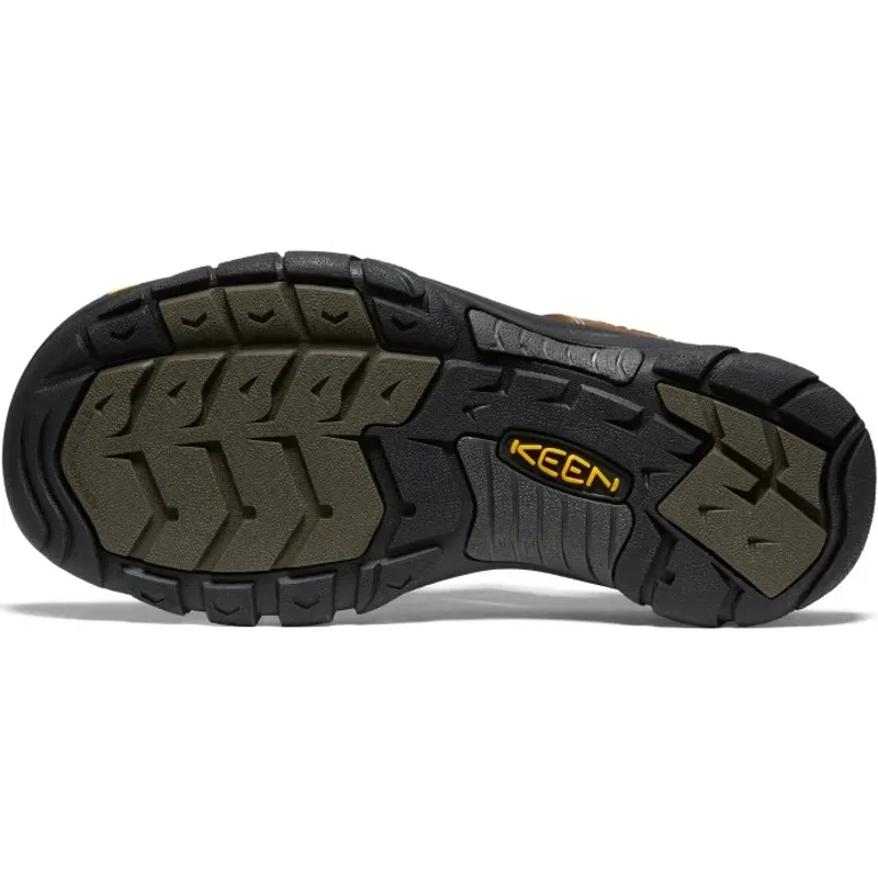Keen Mens Newport Leather Sandals - Bison-5