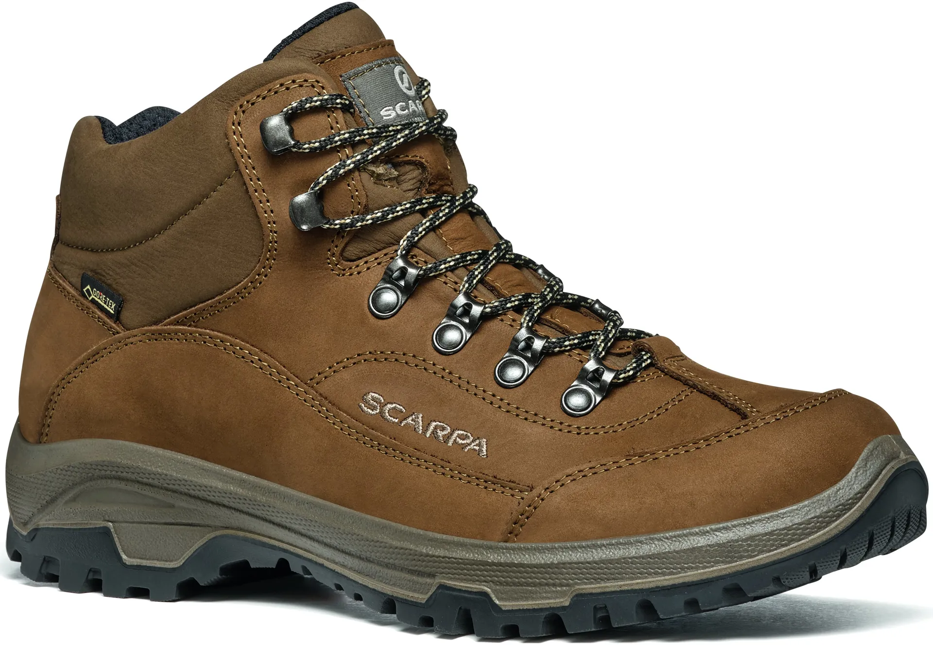 Scarpa Mens Cyrus Mid GTX Shoes Brown