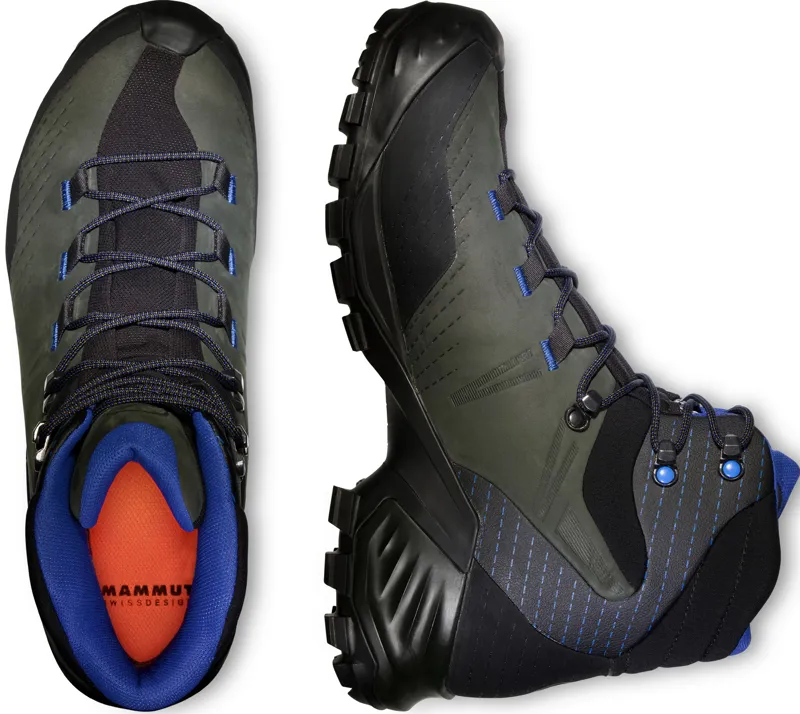 Mammut Mens Trovat Tour High GTX Boots - Dark Tin-Dark Titanium-3