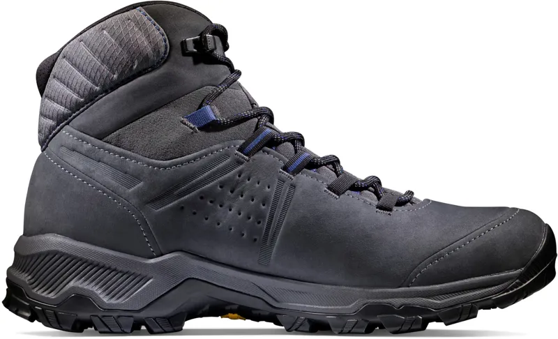 Mammut Mens Mercury IV Mid GTX Boots - Dark Titanium-Black-1