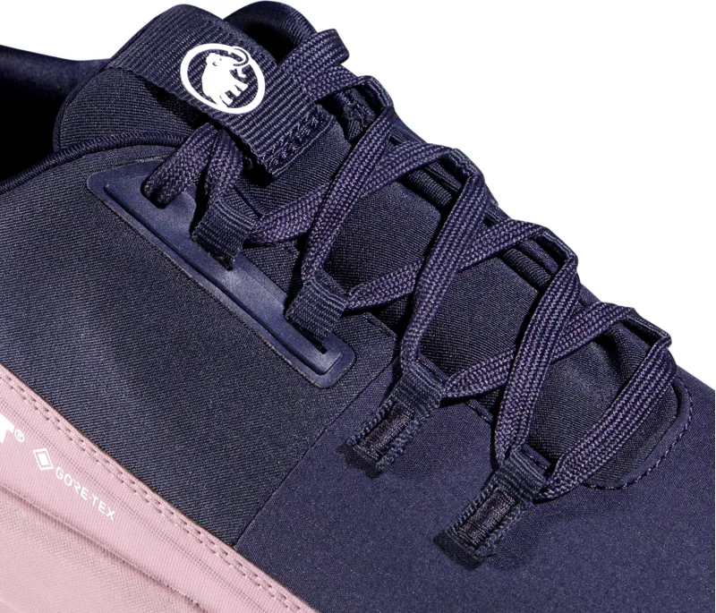 Mammut Womens Aenergy Hike Low GTX Shoes - Marine-Dark Alpine Calamint-8