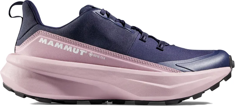 Mammut Womens Aenergy Hike Low GTX Shoes - Marine-Dark Alpine Calamint-1