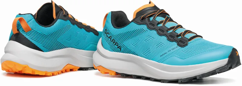 Scarpa Youth SP-Y Shoe - Azure-Orange-5