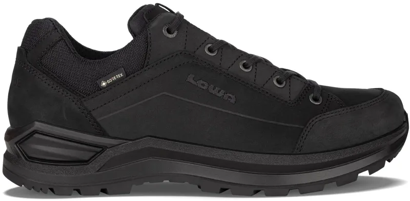 Lowa Mens Renegade Evo GTX Lo Shoes - Black-Black