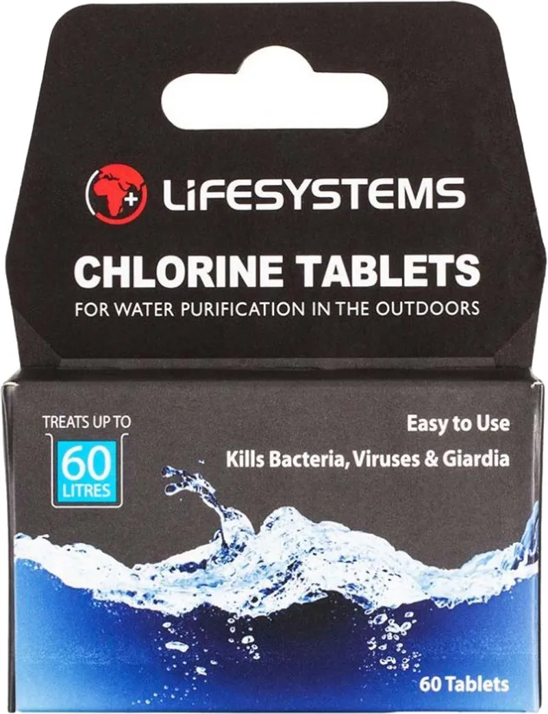 Lifesystems Chlorine Water Purification Tablets
