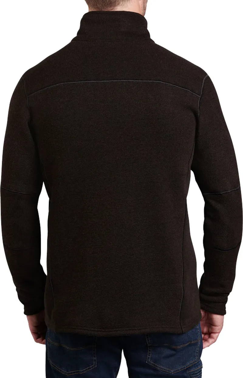 Kuhl Mens Interceptr 1/4 Zip Fleece - Charcoal-2