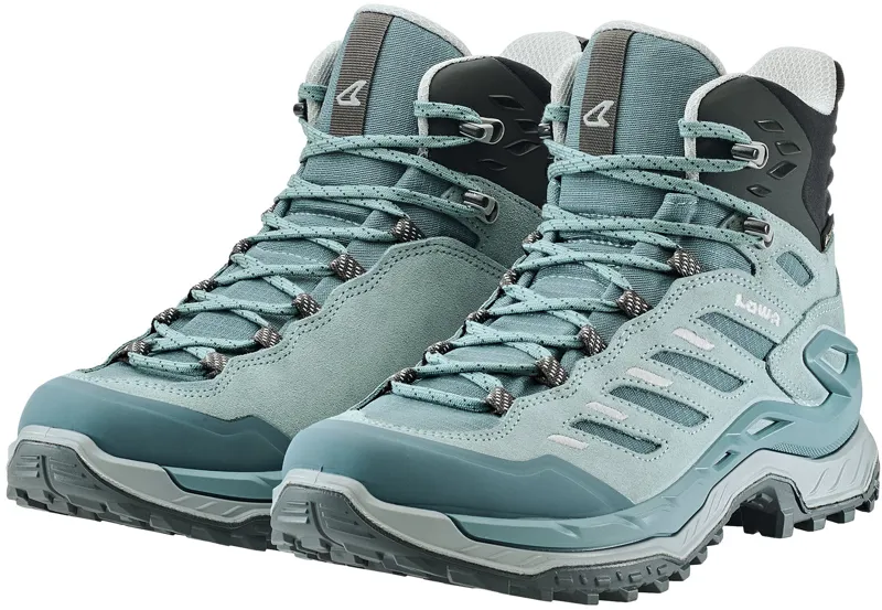 Lowa Womens Innovo GTX Mid Boots - Ice Blue-Light Blue-2