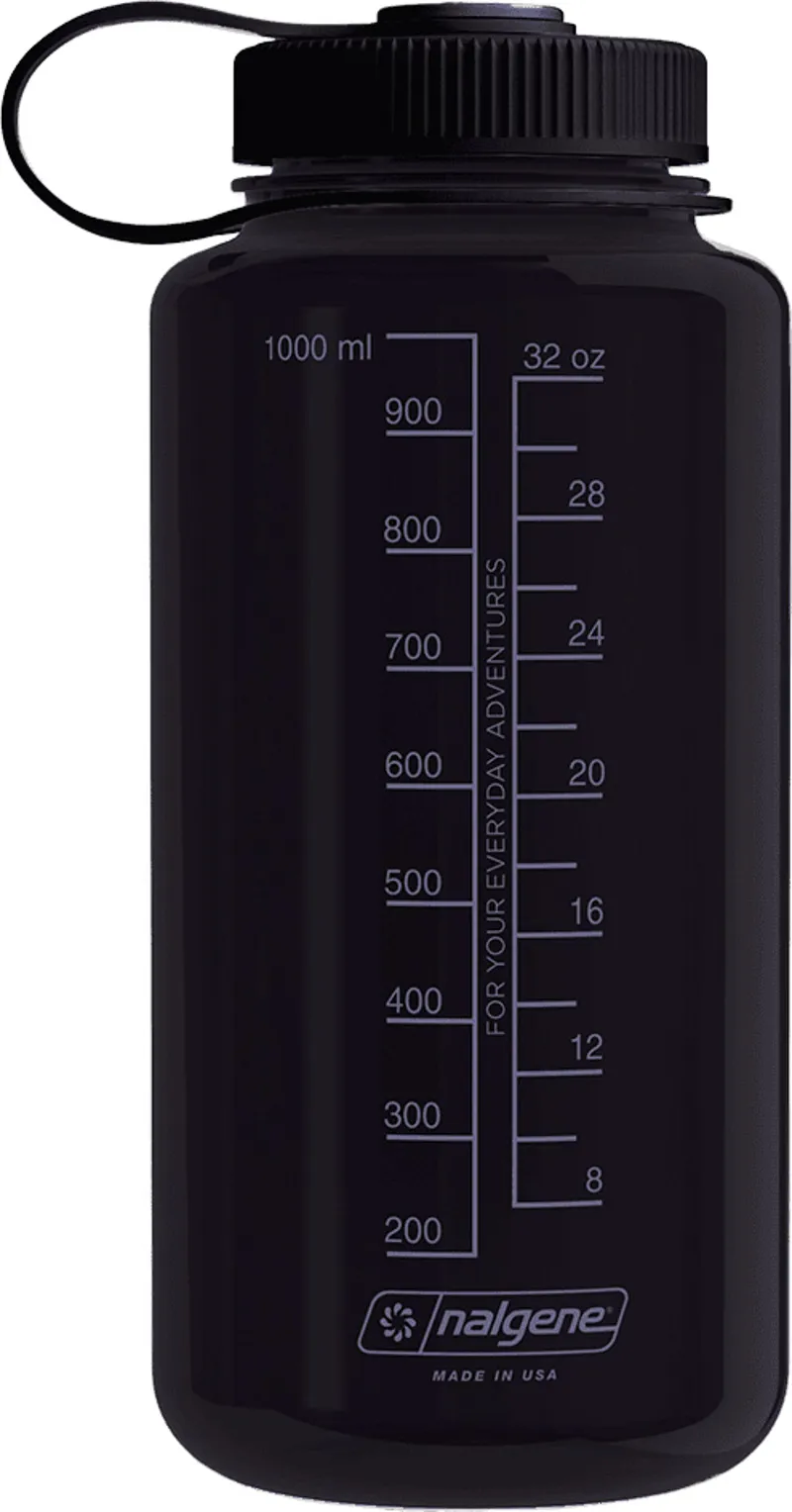 Nalgene Tritan Sustain Wide Mouth Bottle - 1L - Odyssey Gray-1