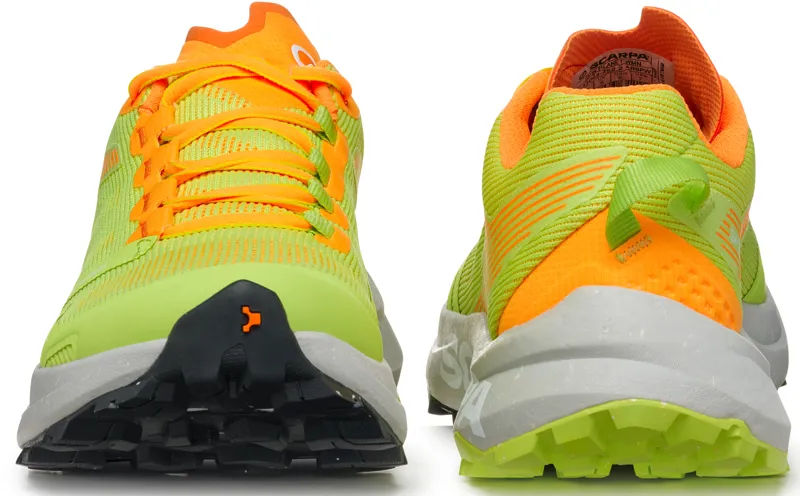 Scarpa Womens Spin Planet Trail Running Shoes - Sunny Green-Fluo-3