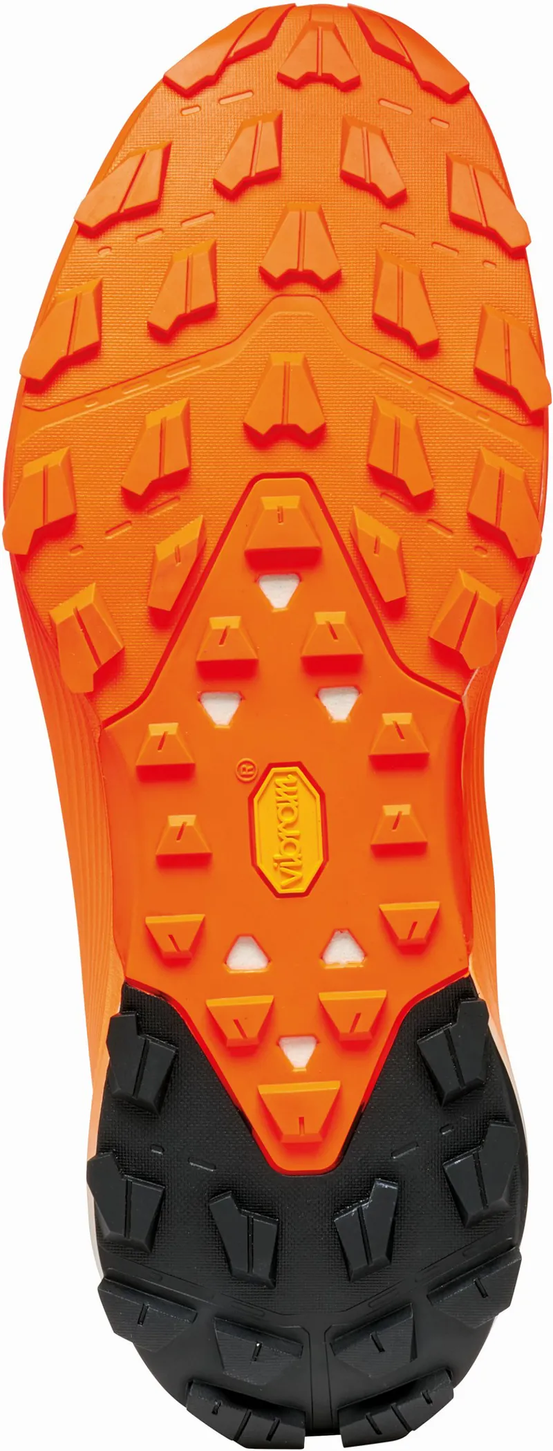 Scarpa Womens Spin Ultra 2 Running Shoe - Ice-Orange Fluo-6