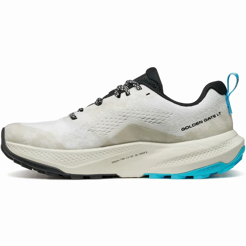 Scarpa Mens Golden Gate LT Running Shoes - White-Azure-2