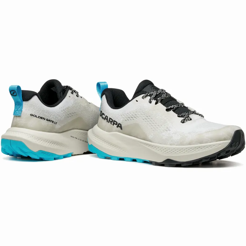 Scarpa Mens Golden Gate LT Running Shoes - White-Azure-3