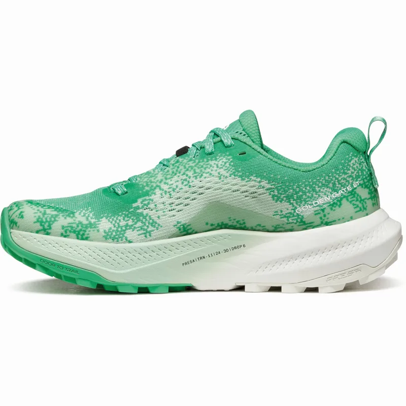 Scarpa Womens Golden Gate LT Running Shoes - Mint Green-2