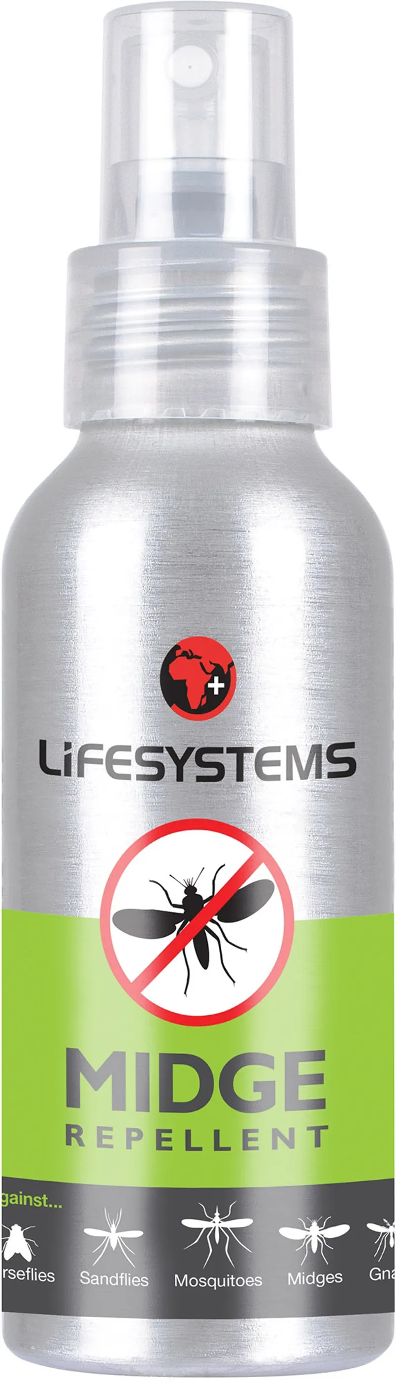 Lifesystems Midge DEET Free Repellent Spray 100ml