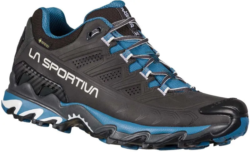 La Sportiva Womens Ultra Raptor II Leather GTX Shoes - Carbon-Atlantic-1