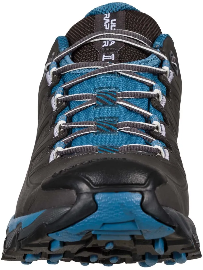 La Sportiva Womens Ultra Raptor II Leather GTX Shoes - Carbon-Atlantic-5