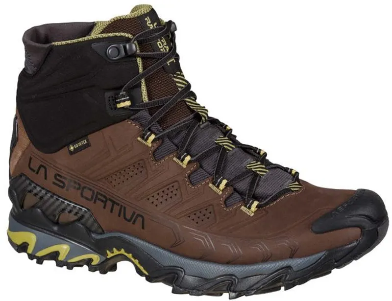 La Sportiva Mens Ultra Raptor II Mid Leather GTX Boots - Chocolate-Cedar-2