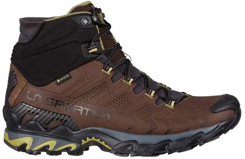 La Sportiva Mens Ultra Raptor II Mid Leather GTX Boots - Chocolate-Cedar-4