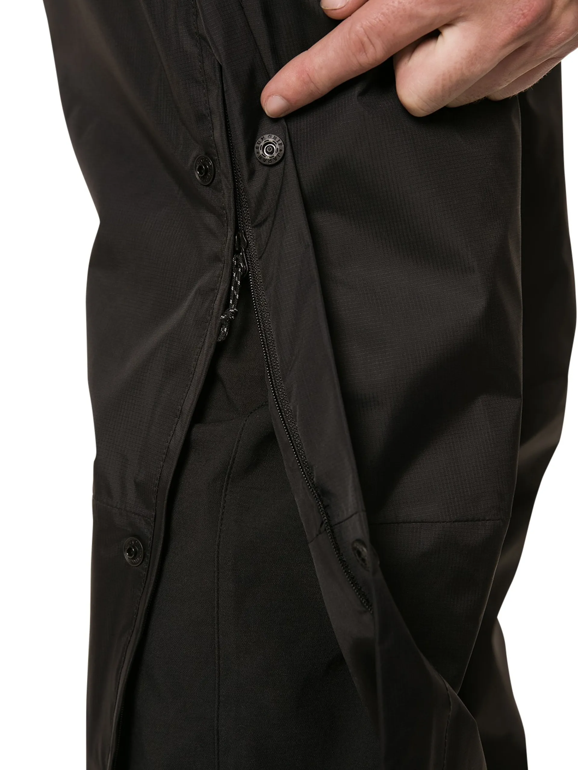 Soprapantaloni Berghaus Deluge Impermeabili E Traspiranti – Fit Sportivo, Colore Nero