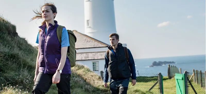 Paramo Womens Torres Medio Gilet - Indigo Blue-4