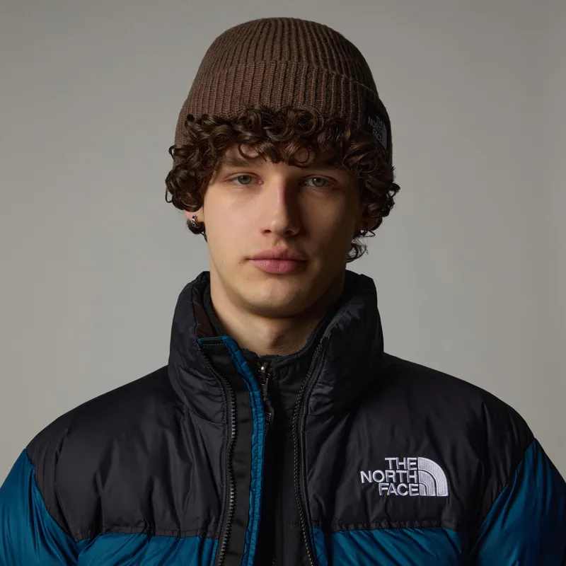 The North Face Salty Lined Beanie - Smokey Brown-3