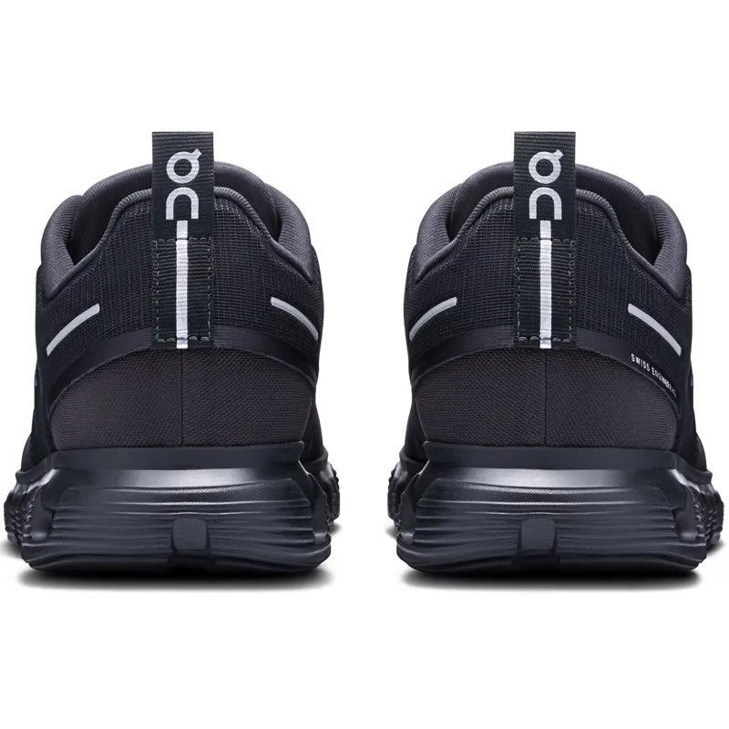 ON Mens Cloud 6 Waterproof Shoes - Black-Black-3