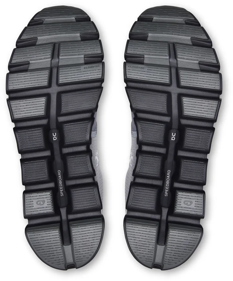 ON Mens Cloud 6 Waterproof Shoes - Alloy-Wolf-6