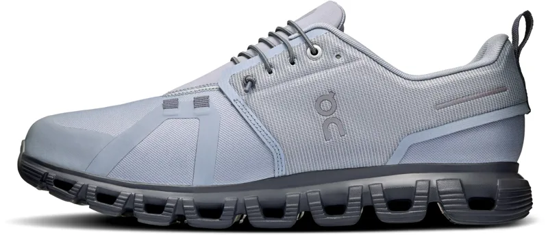 ON Mens Cloud 6 Waterproof Shoes - Alloy-Wolf-1