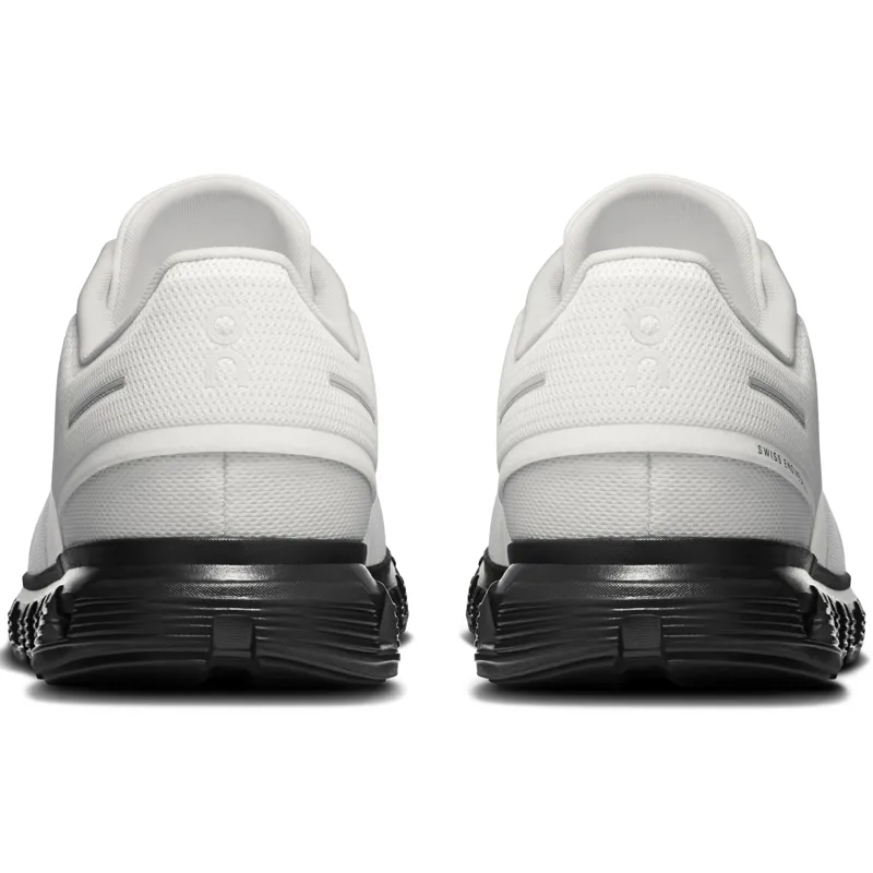 ON Mens Cloud 6 Shoes - White-Black-4
