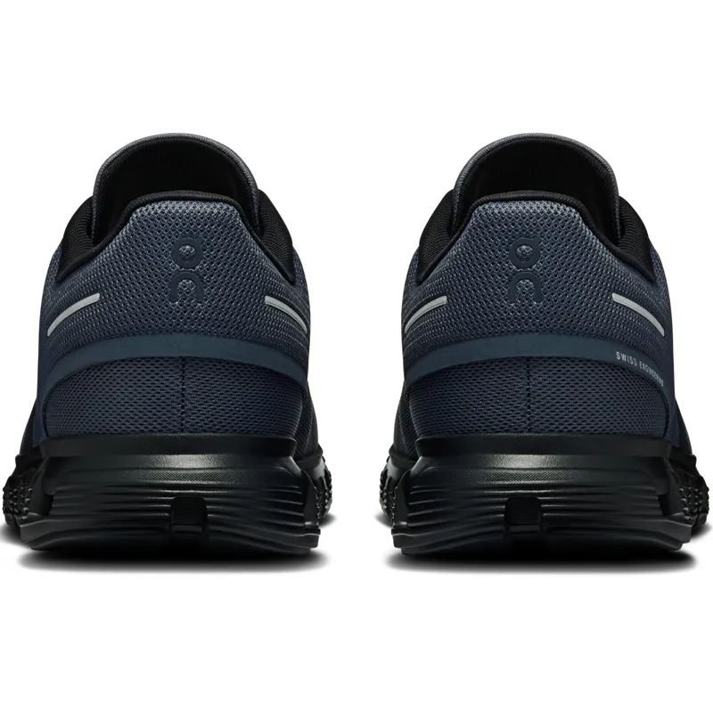 ON Mens Cloud 6 Shoes - Navy-Black-4
