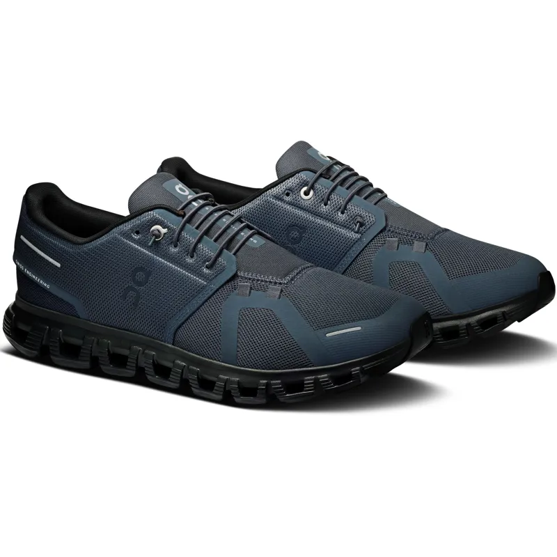ON Mens Cloud 6 Shoes - Navy-Black-3