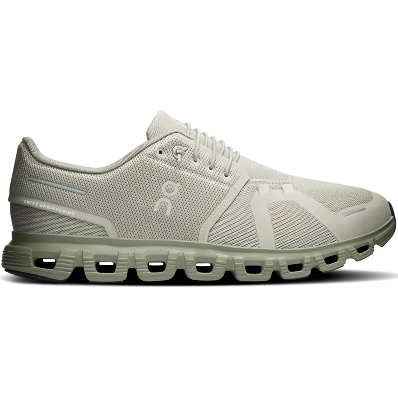 ON Mens Cloud 6 Shoes - Brume-Olive